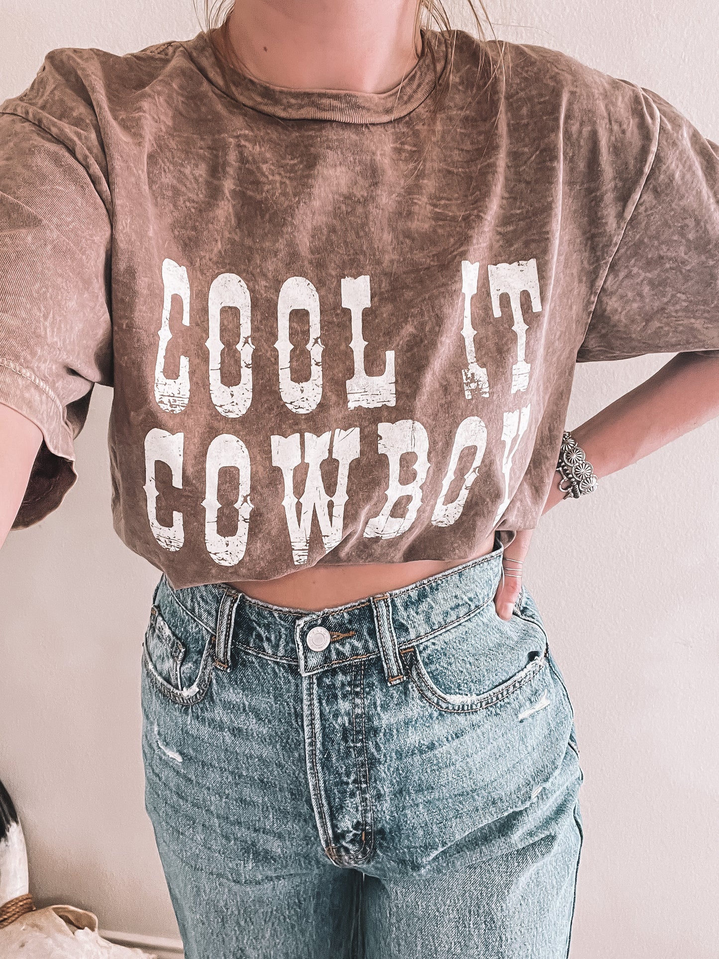 Cool It Cowboy Tee