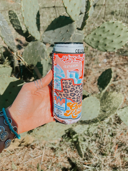 Texas Tall Koozie