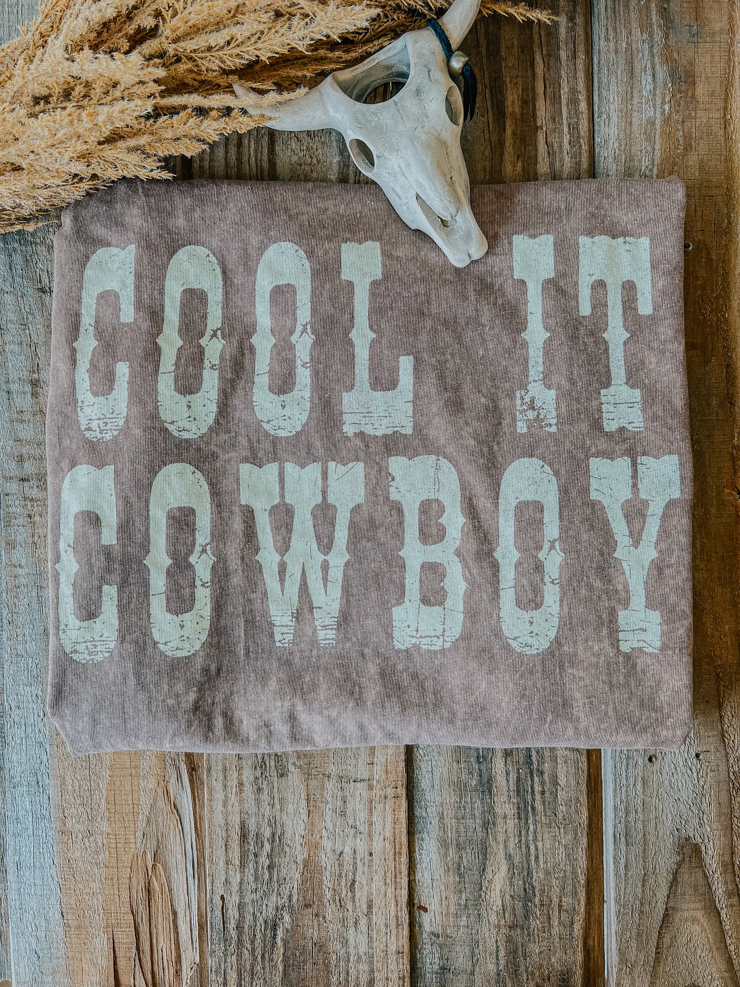 Cool It Cowboy Tee