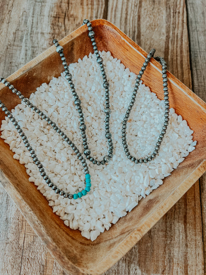 Navajo Pear Choker Necklace