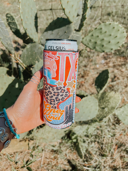 Texas Tall Koozie