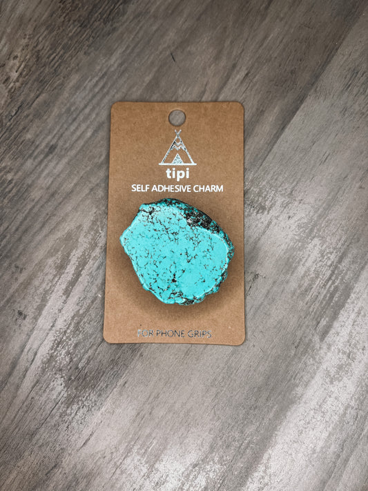 Turquoise Rock Pop Socket