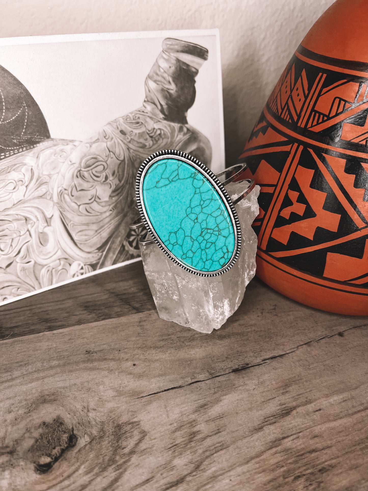 Oval Turquoise Bracelet